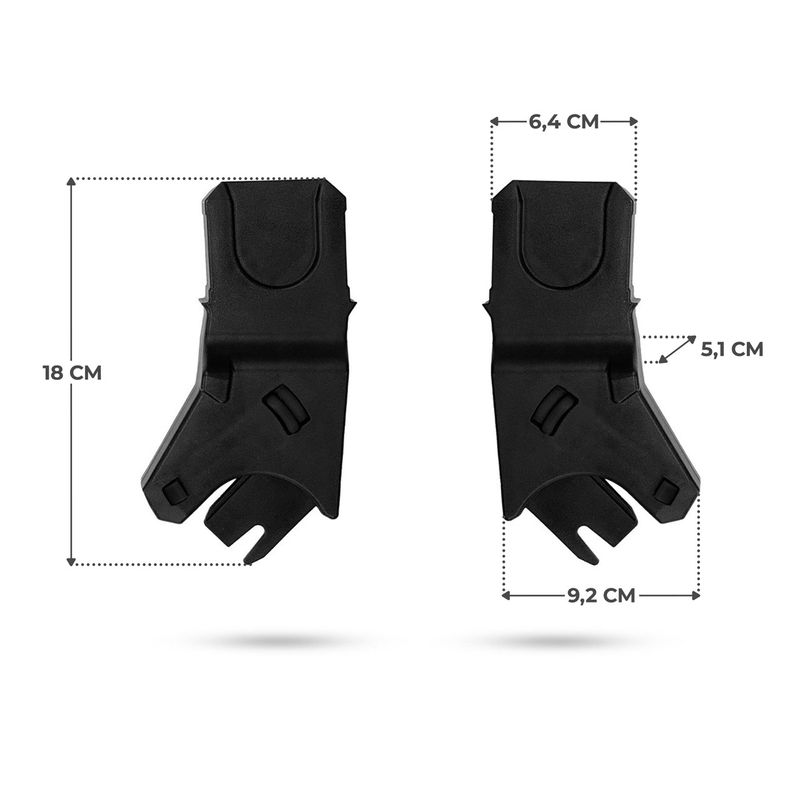 Jucarii, Copii si Bebe - Carucioare si articole de transport - Carucioare - Carucioare standard - Adaptori carucior kinderkraft apino - Infinity.ro