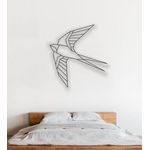 Casa si Gradina - Decoratiuni - Decoratiuni perete - Decor Personalizabil Geometric Pasarea Colibri HHH423 din lemn - 27 L x 29 H (cm) - Infinity.ro