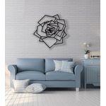 Casa si Gradina - Decoratiuni - Decoratiuni perete - Decor Personalizabil Geometric perete Trandafir HHH322 din lemn - 37 L x 38 H (cm) - Infinity.ro
