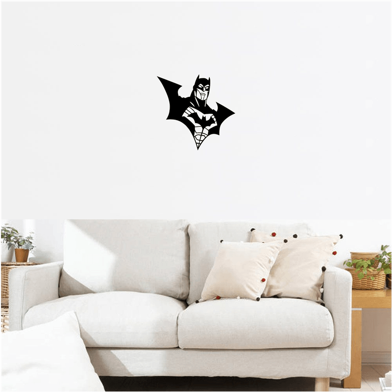 Casa si Gradina - Decoratiuni - Decoratiuni perete - Decor perete Batman HH738 din lemn - 26 L x 25 H (cm) - Infinity.ro