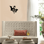Casa si Gradina - Decoratiuni - Decoratiuni perete - Decor perete Batman HH738 din lemn - 26 L x 25 H (cm) - Infinity.ro