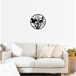 Casa si Gradina - Decoratiuni - Decoratiuni perete - Decor perete Veverite in Copac HH718 din lemn - 37 L x 37 H (cm) - Infinity.ro