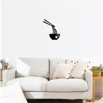 Casa si Gradina - Decoratiuni - Decoratiuni perete - Decor perete Noodle HH814 din lemn - 37 L x 45 H (cm) - Infinity.ro