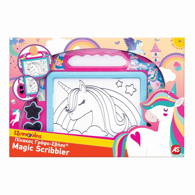 Jucarii, Copii si Bebe - Jucarii si jocuri - Jucarii & jocuri educative - Seturi pictura si desen - Tabla magnetica de desen magic scribbler fantasy dreams - Infinity.ro
