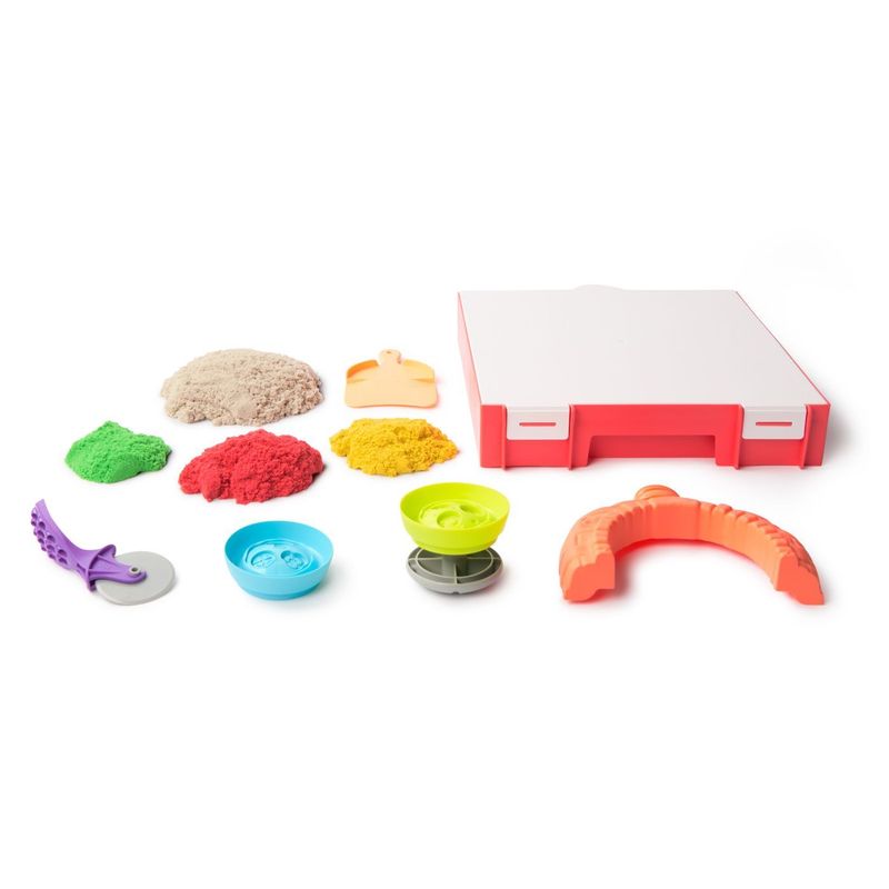 Jucarii, Copii si Bebe - Jucarii si jocuri - Jucarii & jocuri educative - Pasta, lut si nisip modelabil - Kinetic sand atelier pizza 453g - Infinity.ro
