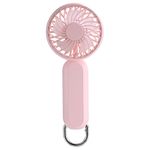 Electronice si Electrocasnice - Climatizare si sisteme de incalzire - Aparate racire aer - Ventilatoare - Ventialor Portabil cu Port USB, 3 Viteze, 1200mAh - Techsuit (A217) - Pink - Infinity.ro