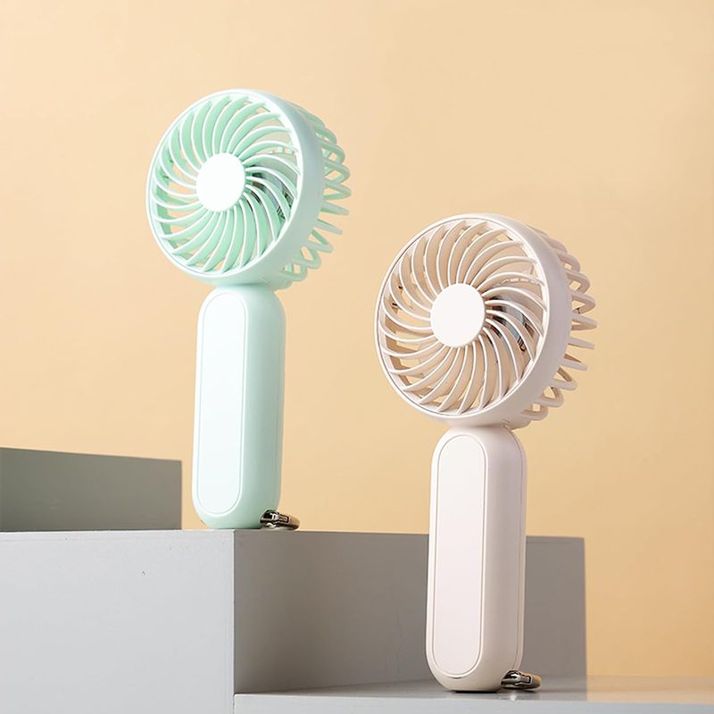 Electronice si Electrocasnice - Climatizare si sisteme de incalzire - Aparate racire aer - Ventilatoare - Ventialor Portabil cu Port USB, 3 Viteze, 1200mAh - Techsuit (A217) - Pink - Infinity.ro