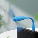 Electronice si Electrocasnice - Climatizare si sisteme de incalzire - Aparate racire aer - Ventilatoare - Ventilator USB Portabil, 5V - Techsuit (TUF1) - Blue - Infinity.ro