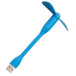 Electronice si Electrocasnice - Climatizare si sisteme de incalzire - Aparate racire aer - Ventilatoare - Ventilator USB Portabil, 5V - Techsuit (TUF1) - Blue - Infinity.ro