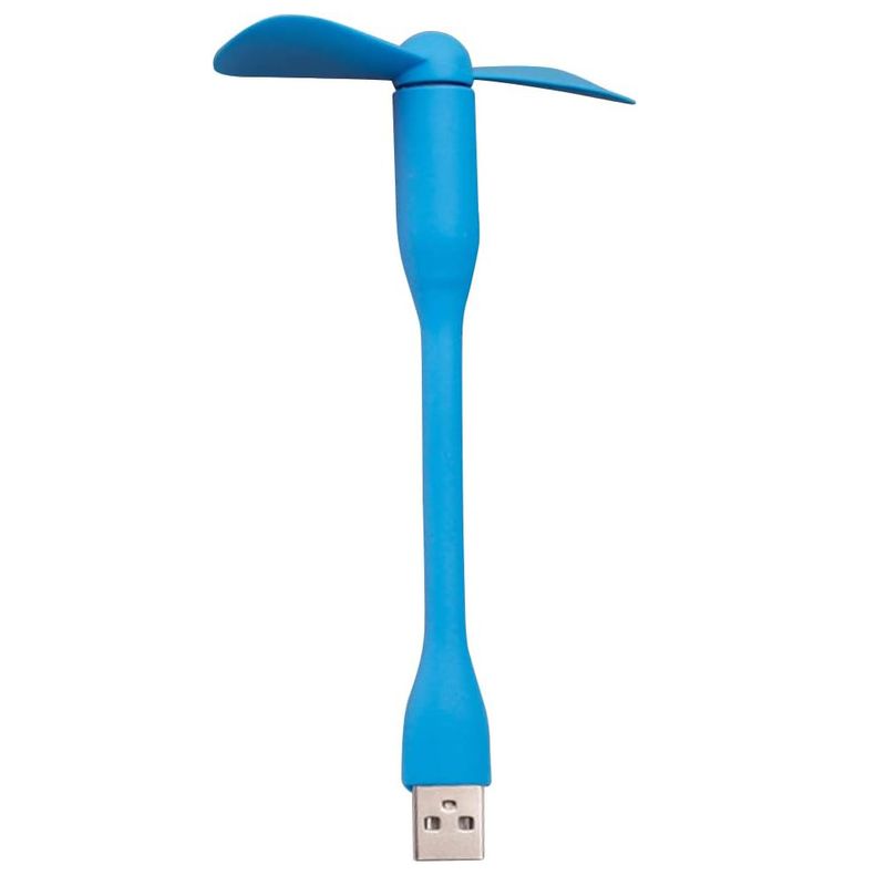 Electronice si Electrocasnice - Climatizare si sisteme de incalzire - Aparate racire aer - Ventilatoare - Ventilator USB Portabil, 5V - Techsuit (TUF1) - Blue - Infinity.ro