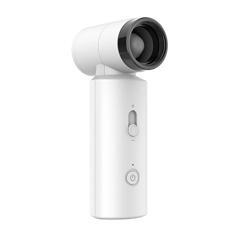 Electronice si Electrocasnice - Climatizare si sisteme de incalzire - Aparate racire aer - Ventilatoare - Ventilator Portabil, 80000rpm, 4500mAh - Techsuit (FS15) - White - Infinity.ro