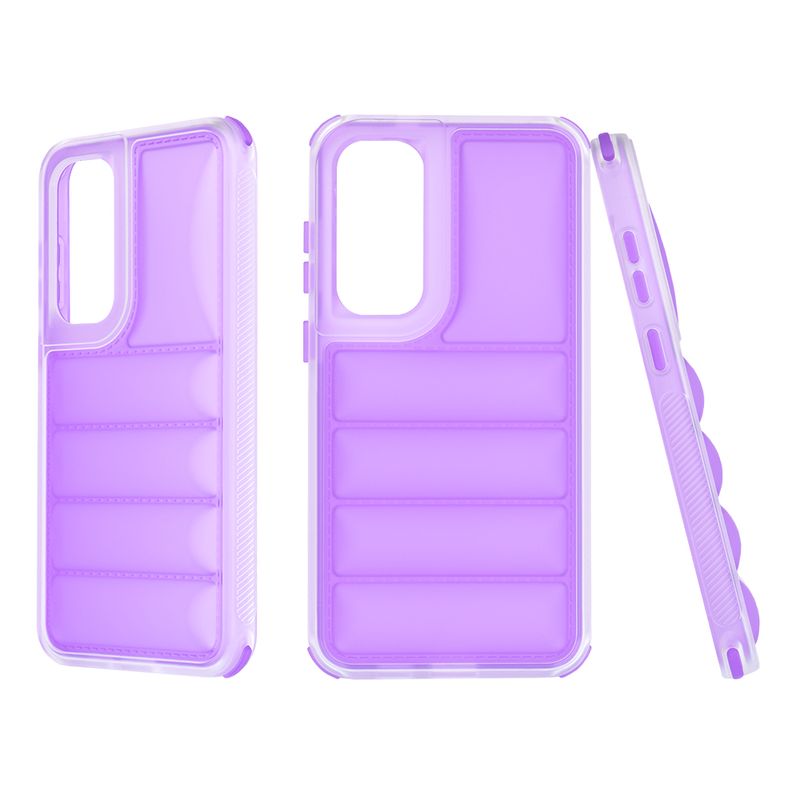 Laptop, Telefoane si Tablete - Telefoane mobile si accesorii - Accesorii Telefoane - Huse telefoane - Husa pentru Samsung Galaxy S24 Plus - Techsuit Wave Shield - Violet - Infinity.ro
