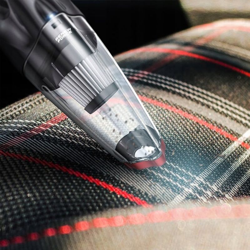 Auto si Moto - Intretinere auto - Aspiratoare auto - Aspirator auto, Renew Force, Portabil, cablu de alimentare pentru priza bricheta, Putere mare 6000 PA, 100W - Infinity.ro