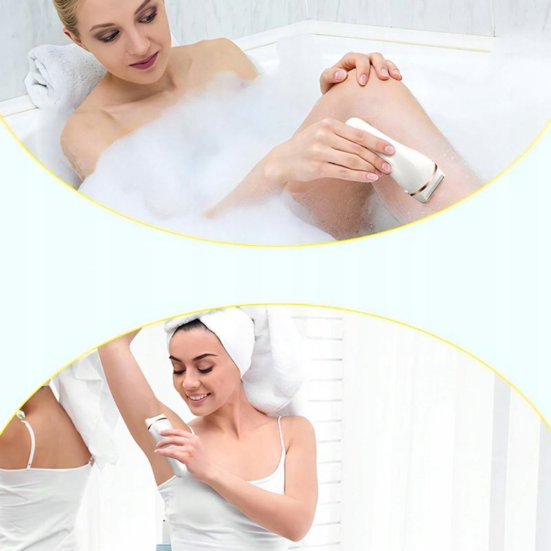 Ingrijire personala si Cosmetice - Aparate & accesorii ingrijire personala - Epilatoare si accesorii - Epilatoare - Epilator Umed Si Uscat Renew Force, 3 Mecanisme de taiere intr-un singur cap, Afisaj LCD, Functie Blocare,Incarcare USB - Infinity.ro