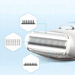 Ingrijire personala si Cosmetice - Aparate & accesorii ingrijire personala - Epilatoare si accesorii - Epilatoare - Epilator Umed Si Uscat Renew Force, 3 Mecanisme de taiere intr-un singur cap, Afisaj LCD, Functie Blocare,Incarcare USB - Infinity.ro