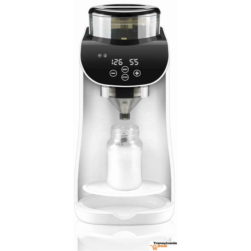 Jucarii, Copii si Bebe - Hrana si alaptare - Biberoane, suzete si accesorii hranire - Incalzitoare si termosuri bebe - Espressor lapte praf bebelusi, Instant, Alb, 1.8L, 550W - Infinity.ro