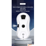 Electronice si Electrocasnice - Ingrijirea locuintei - Accesorii aparate pentru ingrijirea locuintei - Robot Inteligent pentru curatarea geamurilor, Mop rotativ dublu, Telecomanda, Alb, AI - Infinity.ro