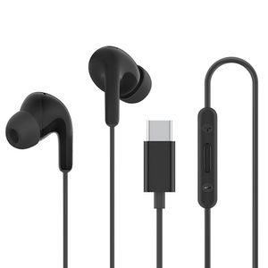 Casti Xiaomi Type-C, USB-C, Negru