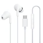 TV, Audio-Video si Foto - Portabile audio - Casti audio - Casti Xiaomi Type-C, USB-C, Alb - Infinity.ro