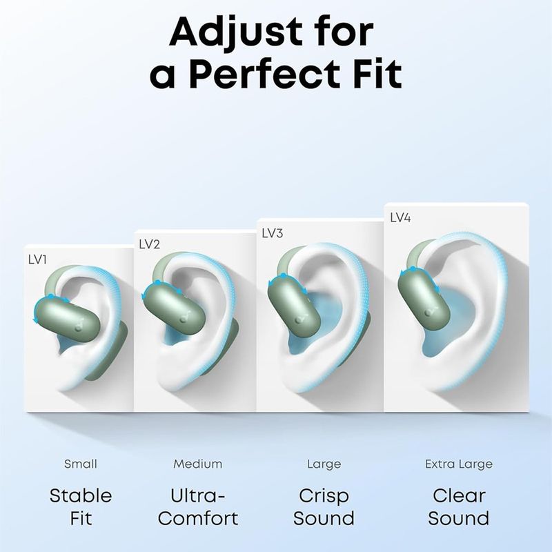 TV, Audio-Video si Foto - Portabile audio - Casti audio - Casti pentru Sport fara Fir, Albastrutooth, Waterproof - Anker AeroFit 2 (A3874G61) - Verde - Infinity.ro