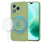 Laptop, Telefoane si Tablete - Telefoane mobile si accesorii - Accesorii Telefoane - Huse telefoane - Husa pentru Honor 400 Lite - Techsuit SoftFlex MagSafe - Matcha - Infinity.ro