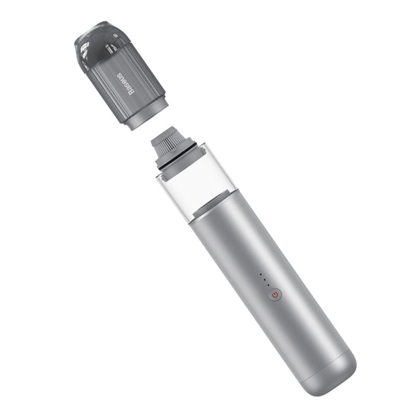 Auto si Moto - Intretinere auto - Aspiratoare auto - Aspirator Portabil A3 Fara Fir 135W, Putere 15000Pa, Baterie 4x2000mAh, Gri - Infinity.ro