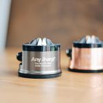 Casa si Gradina - Bucatarie si vesela - Ustensile bucatarie - Ascutitoare cutite - Ascutitor Cutite Bucatarie AnySharp Pro, Gri Metalic - Infinity.ro