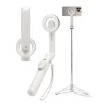 Laptop, Telefoane si Tablete - Telefoane mobile si accesorii - Accesorii Telefoane - Selfie stick-uri - Selfie Stick Spigen Tripod S571W Bluetooth Magsafe, Alb - Infinity.ro