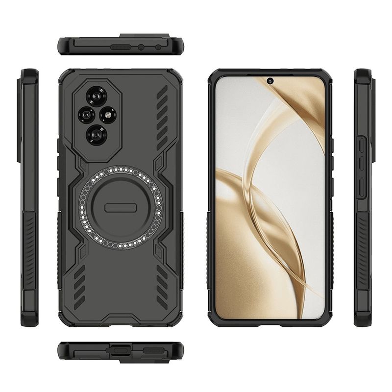 Laptop, Telefoane si Tablete - Telefoane mobile si accesorii - Accesorii Telefoane - Huse telefoane - Husa pentru Honor 200 - Techsuit ArmorMag Case - Negru - Infinity.ro