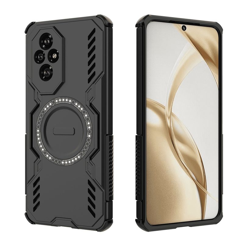 Laptop, Telefoane si Tablete - Telefoane mobile si accesorii - Accesorii Telefoane - Huse telefoane - Husa pentru Honor 200 - Techsuit ArmorMag Case - Negru - Infinity.ro