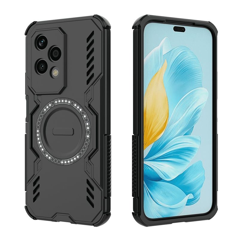 Laptop, Telefoane si Tablete - Telefoane mobile si accesorii - Accesorii Telefoane - Huse telefoane - Husa pentru Honor 200 Lite - Techsuit ArmorMag Case - Negru - Infinity.ro