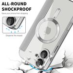 Laptop, Telefoane si Tablete - Telefoane mobile si accesorii - Accesorii Telefoane - Huse telefoane - Husa pentru iPhone 16 - Techsuit SmartMag Book Case - Gri - Infinity.ro