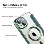 Laptop, Telefoane si Tablete - Telefoane mobile si accesorii - Accesorii Telefoane - Huse telefoane - Husa pentru iPhone 14 - Techsuit SmartMag Book Case - Verde - Infinity.ro