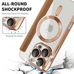 Laptop, Telefoane si Tablete - Telefoane mobile si accesorii - Accesorii Telefoane - Huse telefoane - Husa pentru iPhone 16 Pro Max - Techsuit SmartMag Book Case - Maro - Infinity.ro