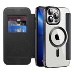 Laptop, Telefoane si Tablete - Telefoane mobile si accesorii - Accesorii Telefoane - Huse telefoane - Husa pentru iPhone 13 Pro - Techsuit SmartMag Book Case - Negru - Infinity.ro