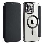 Laptop, Telefoane si Tablete - Telefoane mobile si accesorii - Accesorii Telefoane - Huse telefoane - Husa pentru iPhone 13 Pro - Techsuit SmartMag Book Case - Negru - Infinity.ro