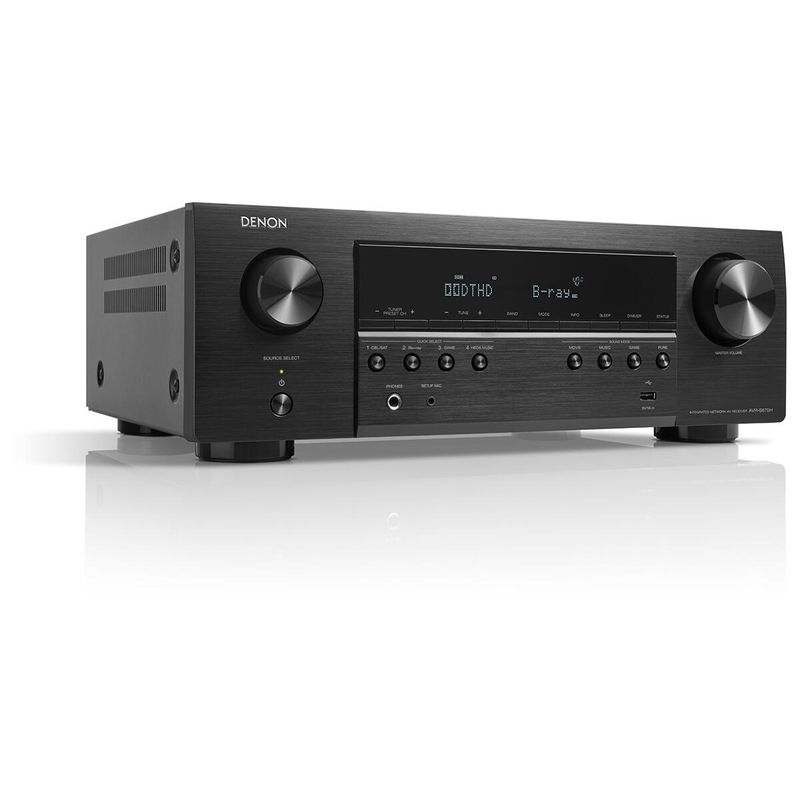 TV, Audio-Video si Foto - Audio profesionale - Amplificatoare profesionale - Denon AVR-S670H Receiver AV 5.2 8K - Infinity.ro
