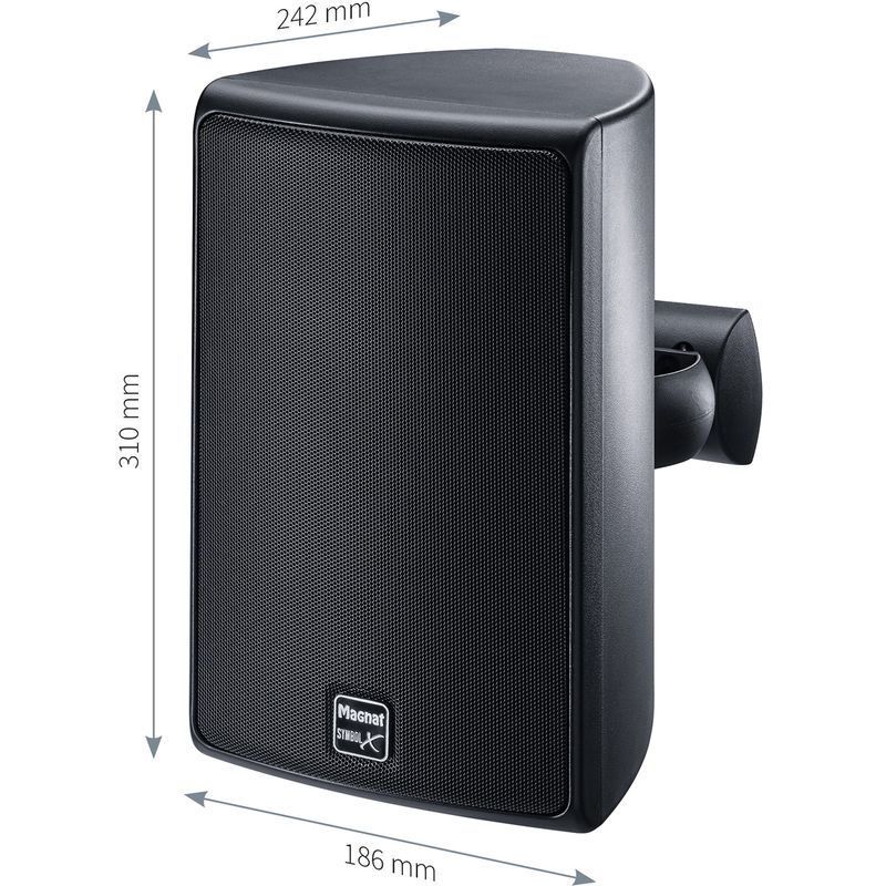 TV, Audio-Video si Foto - Home cinema si Soundbar - Sisteme audio - Sistem boxe terasa Magnat Symbol X160 Negre, Bluetooth, USB, FM - Infinity.ro