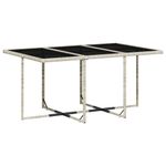 Casa si Gradina - Gradina si terasa - Mobilier exterior - Seturi mobila gradina - Set mobilier de gradina cu perne 11 piese gri deschis poliratan - Infinity.ro