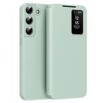 Laptop, Telefoane si Tablete - Telefoane mobile si accesorii - Accesorii Telefoane - Huse telefoane - Husa pentru Samsung Galaxy S22 5G - Techsuit SmartView Series - Verde - Infinity.ro