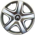 Auto si Moto - Anvelope si jante - Accesorii roti - Capace roti - Set 4 Capace Roti 15 inch, Pentru Citroen, Model 340 - Infinity.ro