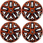 Auto si Moto - Anvelope si jante - Accesorii roti - Capace roti - Set 4 Capace Roti 14 inchi (R14), Best Cupru-Negru, Compatibile Cu Nissan - Infinity.ro