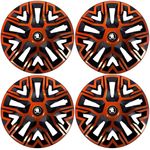 Auto si Moto - Anvelope si jante - Accesorii roti - Capace roti - Set 4 Capace Roti 15 inchi (R15), Best Cupru-Negru, Compatibile Cu Skoda Nou - Infinity.ro