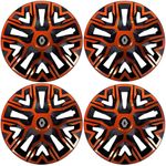 Auto si Moto - Anvelope si jante - Accesorii roti - Capace roti - Set 4 Capace Roti 15 inchi (R15), Best Cupru-Negru, Compatibile Cu Renault Nou - Infinity.ro