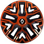 Auto si Moto - Anvelope si jante - Accesorii roti - Capace roti - Set 4 Capace Roti 14 inchi (R14), Best Cupru-Negru, Compatibile Cu Renault - Infinity.ro