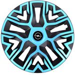 Auto si Moto - Anvelope si jante - Accesorii roti - Capace roti - Set 4 Capace Roti 14 " Best Azur-Negru, Compatibile Cu Toyota - Infinity.ro