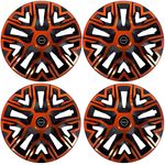 Auto si Moto - Anvelope si jante - Accesorii roti - Capace roti - Set 4 Capace Roti 14 inchi (R14), Best Cupru-Negru, Compatibile Cu Nissan Nou - Infinity.ro