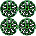 Auto si Moto - Anvelope si jante - Accesorii roti - Capace roti - Set 4 Capace Roti 14 inchi (R14)  Best Verde-Negru, Compatibile Cu Mitsubishi - Infinity.ro