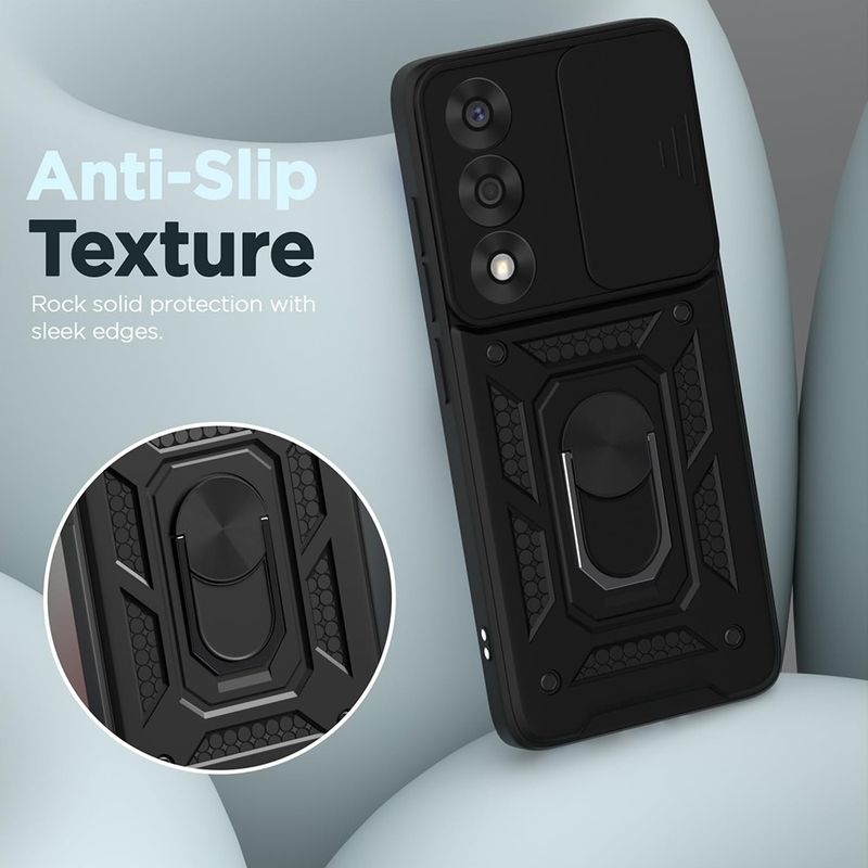 Laptop, Telefoane si Tablete - Telefoane mobile si accesorii - Accesorii Telefoane - Huse telefoane - Husa pentru OnePlus Nord 5 - Techsuit CamShield Series - Negru - Infinity.ro