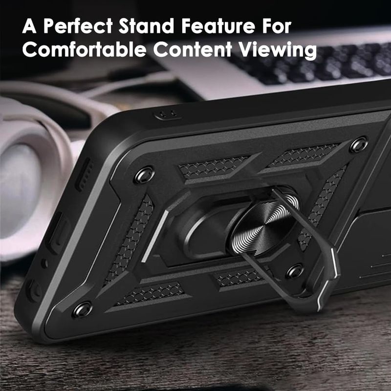 Laptop, Telefoane si Tablete - Telefoane mobile si accesorii - Accesorii Telefoane - Huse telefoane - Husa pentru Oppo Reno14 - Techsuit CamShield Series - Negru - Infinity.ro
